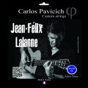 Jeu cordes guitare classique Jean-Félix Lalanne nylon Titane tension normale