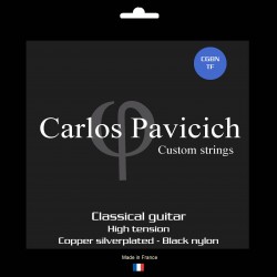 Classical guitar Black nylon set High  tension