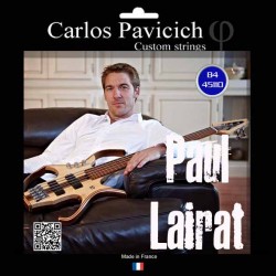 Paul LAIRAT bass set Stainless steel 45-105